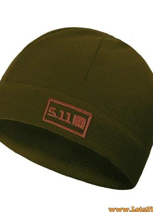 Шапка флісова олива шапка 5.11 watch cap ty-5548 шапка військова зимова літня шапка військова тепла тактична шапка зсу