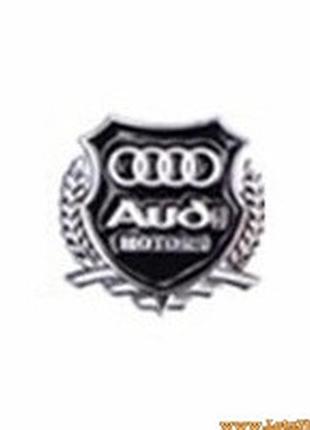 Авто значок audi motors наклейка на машину авто наклейки значки марки машин на кузов бампер скло двері капот крила багажник