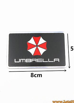Авто значок umbrella corporation наклейка resident evil на машину багажник наклейки на кузов бампер стекло