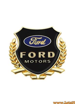 Авто значок ford motors наклейка на машину двери авто значки марки машин наклейки на бампер стекло капот