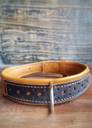 Ошеник для собак из натуральной кожи