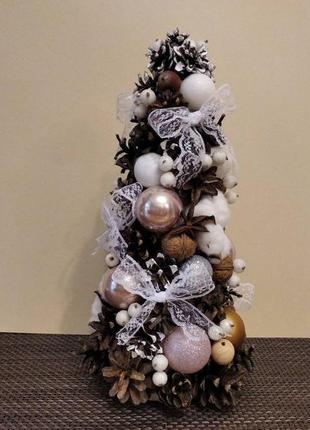 Елка декоративная елка на стол,рождественская елка ручной работы