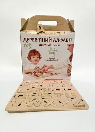 Абетка англійська велика з книгою найкращий подарунок2 фото