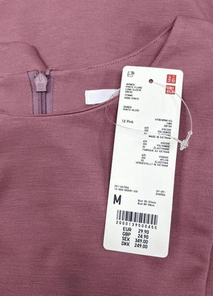 Кльош-сукня понте uniqlo з довгими рукавами4 фото