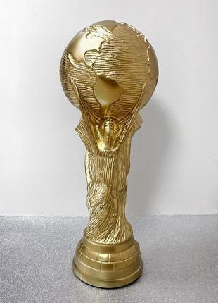 Футбольный кубок мира фифа (the world cup) 34 см 1900 грамм, футбольный трофей подарок футболисту2 фото