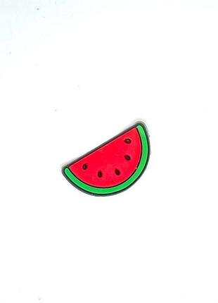 Нашивка watermelon арбуз 25х15 мм (красная)