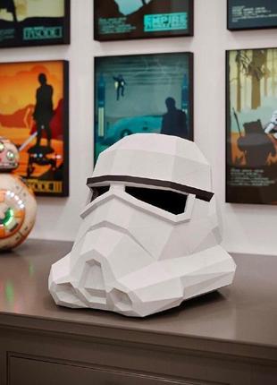 Наборы для создания 3д фигур оригами паперкрафт бумажная модель papercraft штурмовик