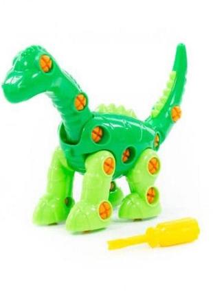 Дитяча іграшка конструктор динозавр з інструментами (35 елементів) (в пакеті) 76724