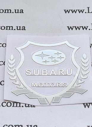 Авто значок subaru motors наклейка на машину двери авто значки марки машин наклейки на бампер стекло капот