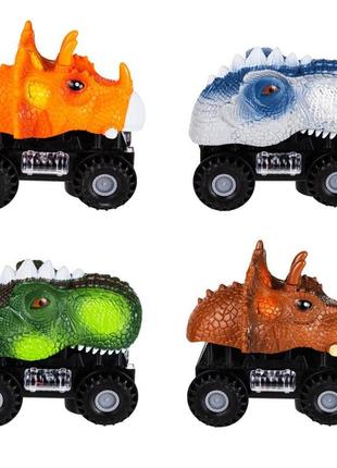 Дитяча іграшка машинка динозавр 817-a1 звук світло