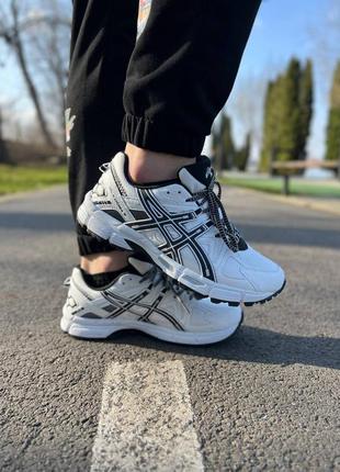 Asics gel kahana 8 white black👟10 фото