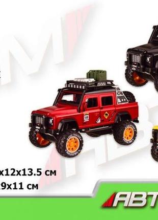 Машина метал 7681 автопром 1:24 defender  світло,звук ,відч.дверц, в коробці .25,5*12*13,5 см