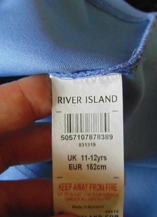 Шикарнейший васильковый ромпер комбинезон river island6 фото