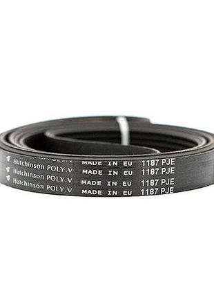 Ремінь 1187 j5 el black (hutchinson poly.v 1187 pje)