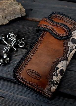 Гаманець, портмоне, шкіряний гаманець, лонгволет, шкіряне портмоне, гаманець