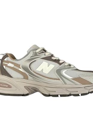 Кроссовки new balance 530 grey brown, кроссовки женские, нью беленс 5301 фото