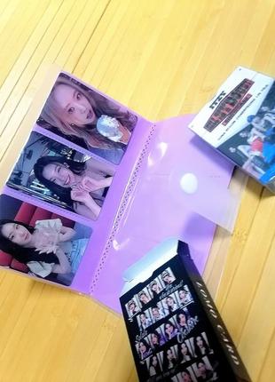 Картхолдер 120 карток +2 набори карток lomo cards ломо карты итзи itzy 55 карток kill my doubt + cheshire2 фото