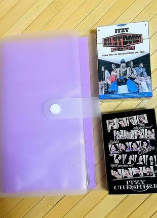 Картхолдер 120 карток +2 набори карток lomo cards ломо карты итзи itzy 55 карток kill my doubt + cheshire 5897