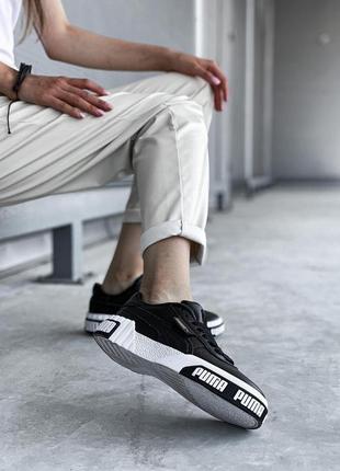 Puma cali basket black white 36 фото