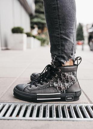 Dior b23 sneakers high black