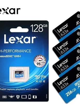 Картка пам'яті lexar micro sd 32 gb 633x10 фото