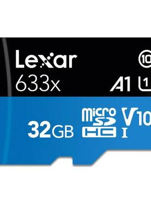 Картка пам'яті lexar micro sd 32 gb 633x4 фото