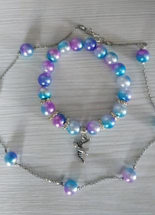 Колье + браслет 3