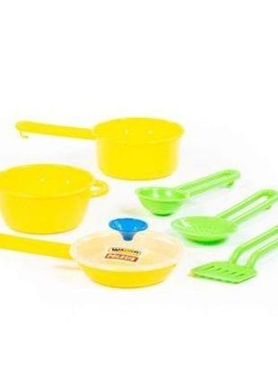 Дитяча іграшка набір іграшкового посуду кухар №1 артикул 406881 фото