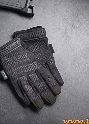 Тактические перчатки сенсорные перчатки mechanix wear original 100% оригинал из сша черные m2 фото