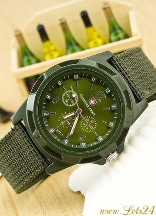 Годинник gemius swiss army зелений2 фото