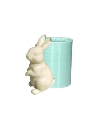 Силіконова форма молд кролик 11см