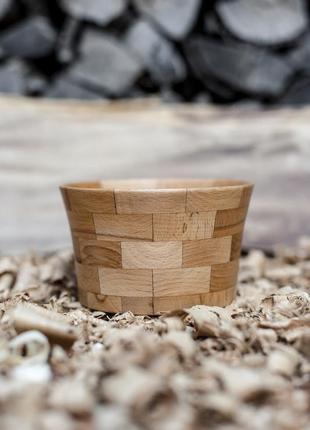 Деревянная конфетница , пиала , ваза  из дерева бук3 фото