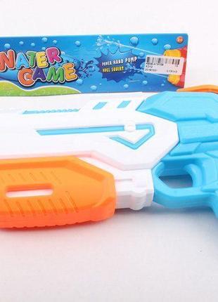 Дитяча іграшка для ігор з водою водяний пістолет бластер з насосом xd12