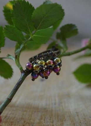 Кільце з гематитом 3