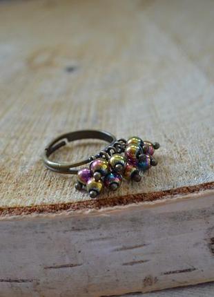 Кільце з гематитом 2