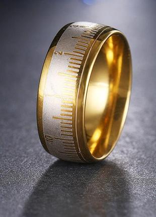 Каблучка "лінійка" з нержавіючої сталі