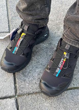 Salomon xt-6 triple black3 фото