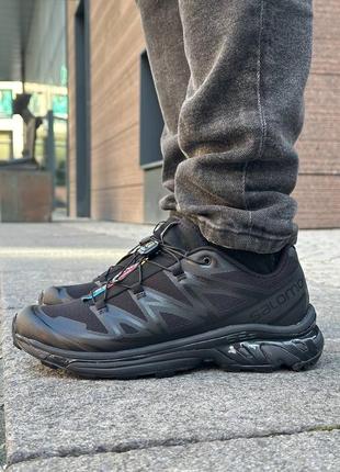 Salomon xt-6 triple black6 фото