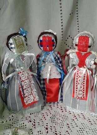 Лялька-мотанка - український сувенір оригінальний подарунок потужний оберіг-без використання голки