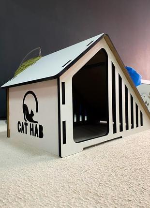 Будиночок-кігтеточка для котів та маленьких собак1 фото