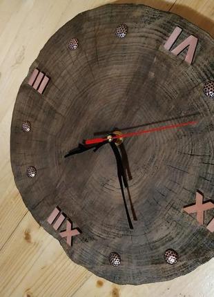 Часы деревянные. часы лофт. эко декор3 фото