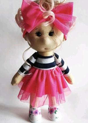Інтер'єрна текстильна лялька
