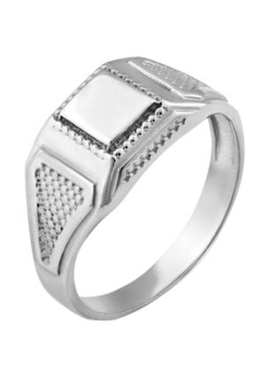 Серебряная печатка , кольцо, 925, серебро, перстень