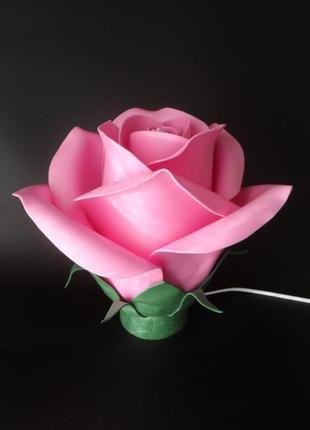 Світильник-троянда2 фото