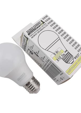 Світлодіодна лампа led bulb-a60-9w-e27-220v-4000k-950l golden