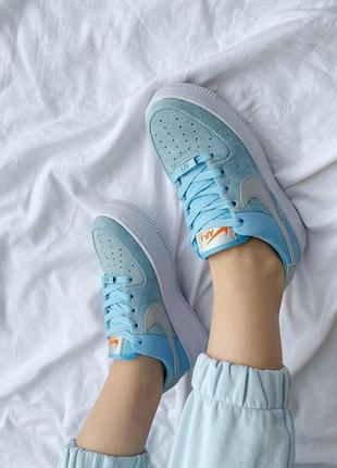 Nike air force 1 sage blue10 фото