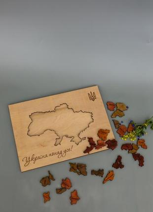 Карта украины (пазл)3 фото