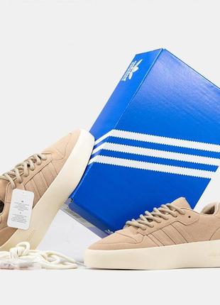 Adidas forum 86 x fear of god biege8 фото