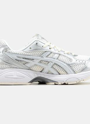 Asics gel-kayano 14 white silver3 фото