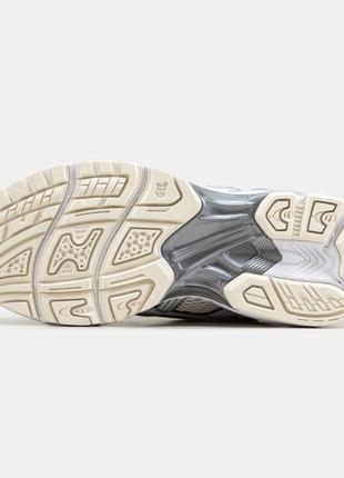 Asics gel-kayano 14 white silver2 фото